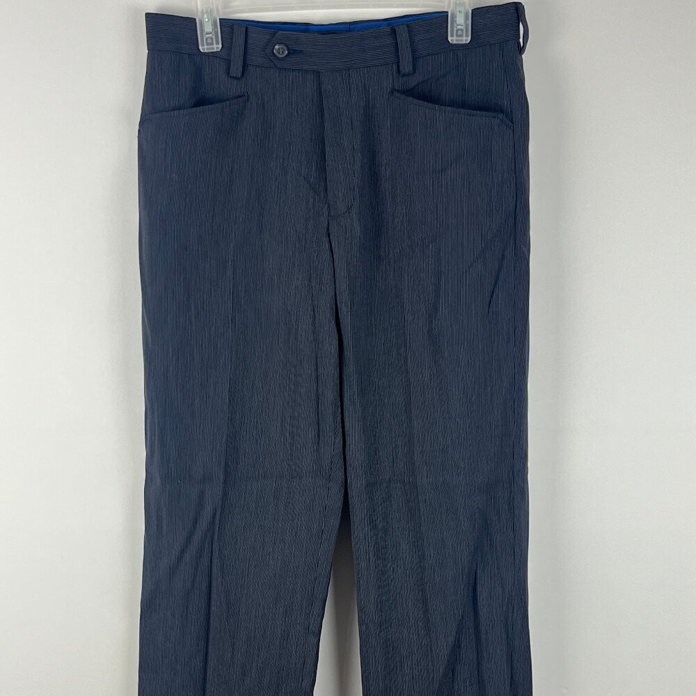 Unbranded Dress Pants Size 32 Inseam 32 Rise 10 Dark Gray Polyester Viscose